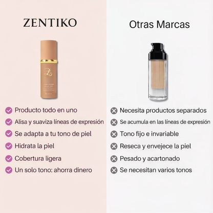🌟 Luce 10 Años Más Joven con la Base que se Adapta a Ti + SPF 50