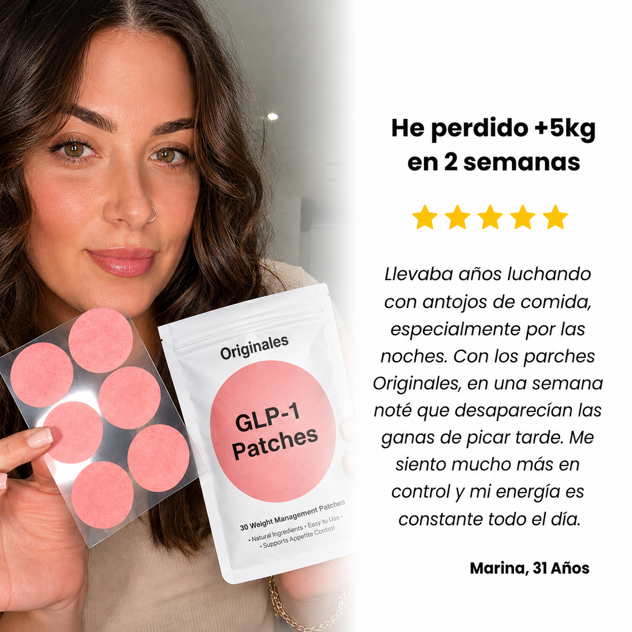 Zentiko GLP-1 Parches (1 + 2 GRATIS)