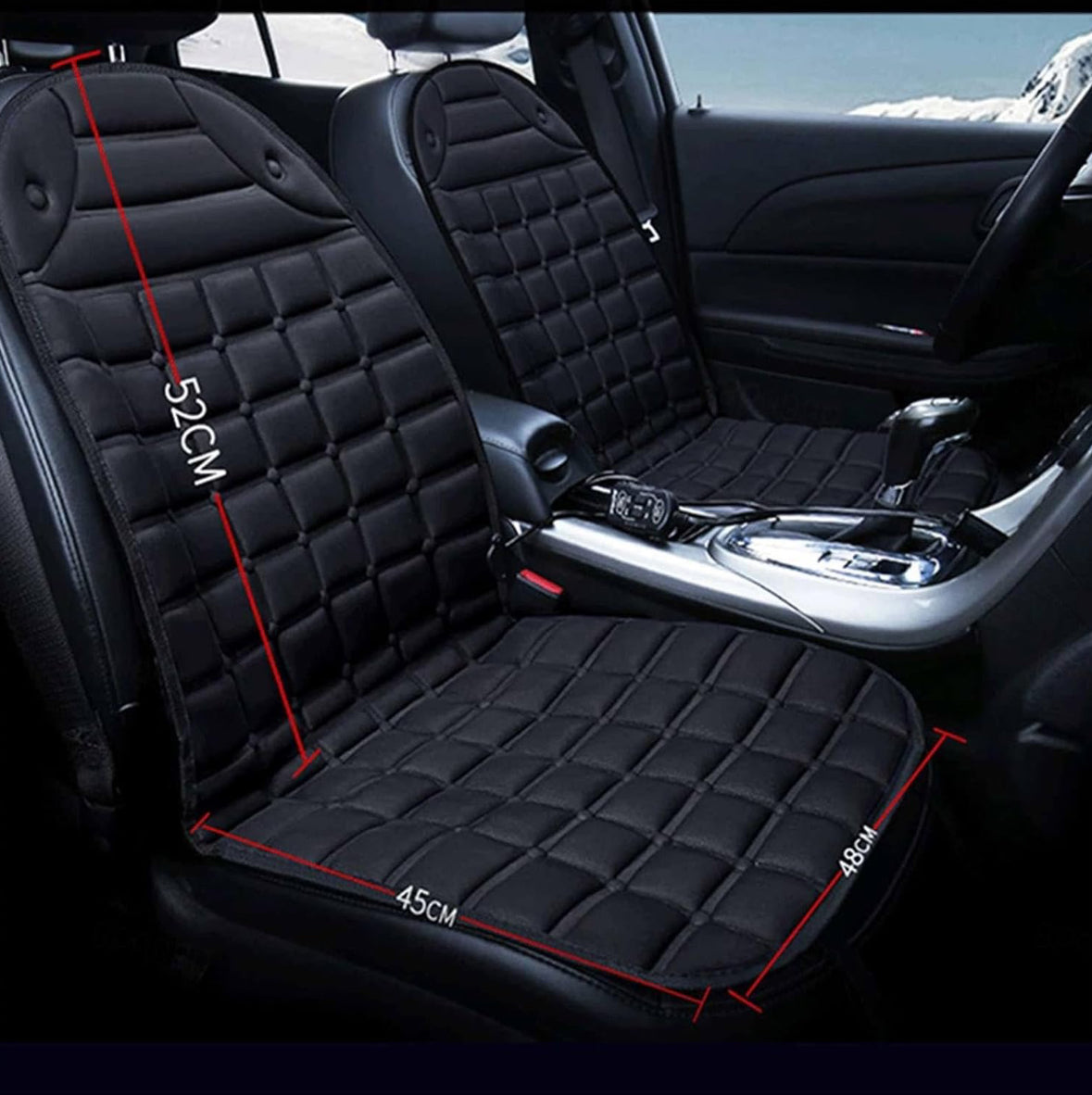 Funda calefactable universal para coche (12V)