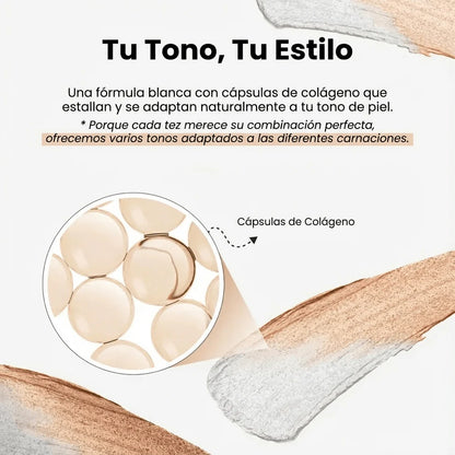 🌟 Luce 10 Años Más Joven con la Base que se Adapta a Ti + SPF 50