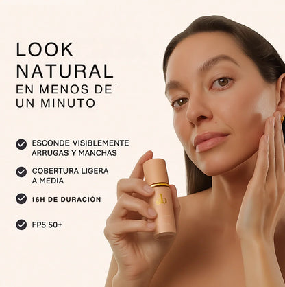 🌟 Luce 10 Años Más Joven con la Base que se Adapta a Ti + SPF 50